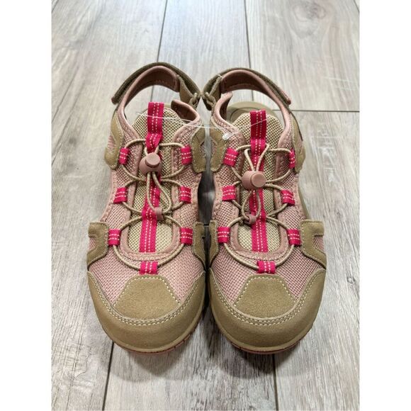 Lands End Women’s Sports Sandals All Weather Closed Toe River Sandals Size 10 - Picture 2 of 13